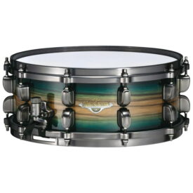 Tama 14" x 5.5" Starclassic Maple Snare Drum - Emerald Pacific Walnut Burst (Smoked Black Nickel Hardware)