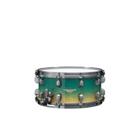 Tama 14" x 6.5" Starclassic Maple Snare Drum - Marine Shoreline Movingui Fade (Smoked Black Nickel Hardware)