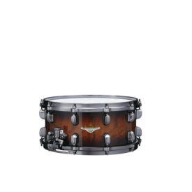 Tama 14" x 6.5" Starclassic Maple Snare Drum - Tobacco Sunburst Movingui (Smoked Black Nickel Hardware)