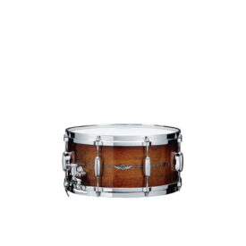 Tama 14" x 6.5" STAR Bubinga Snare Drum - Sunset Australian Acacia Burst (Wood Inlay Outside)