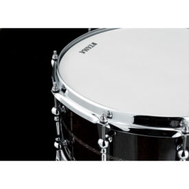 Tama 14" x 6.5" STAR Reserve Bubinga/Walnut Snare Drum - Gloss Claro Walnut - Image 3