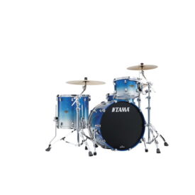 Tama 22" Starclassic Walnut/Birch 3-Piece Shell Pack - Molten Blue Ice Fade