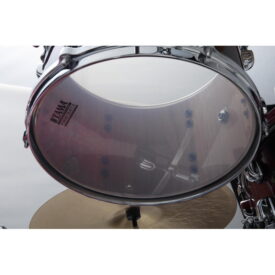 Tama 22" Starclassic Walnut/Birch 3-Piece Shell Pack - Molten Dark Raspberry Fade - Image 3