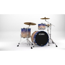 Tama 22" Starclassic Walnut/Birch 3-Piece Shell Pack - Satin Purple Atmosphere Fade