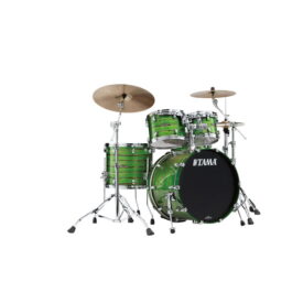 Tama 22" Starclassic Walnut/Birch 4-Piece Shell Pack - Lacquer Shamrock Oyster