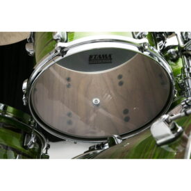 Tama 22" Starclassic Walnut/Birch 4-Piece Shell Pack - Lacquer Shamrock Oyster - Image 3