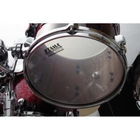 Tama 22" Starclassic Walnut/Birch 4-Piece Shell Pack - Molten Dark Raspberry Fade - Image 3