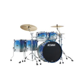 Tama 22" Starclassic Walnut/Birch 5-Piece Shell Pack - Molten Blue Ice Fade