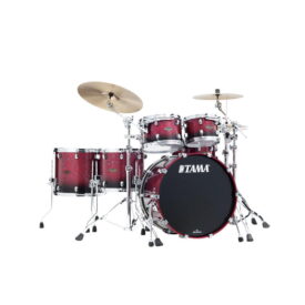 Tama 22" Starclassic Walnut/Birch 5-Piece Shell Pack - Molten Dark Raspberry Fade