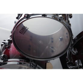 Tama 22" Starclassic Walnut/Birch 5-Piece Shell Pack - Molten Dark Raspberry Fade - Image 3