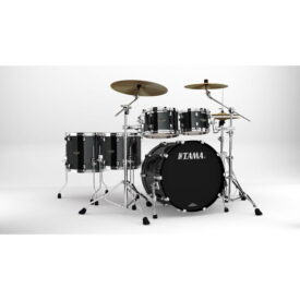 Tama 22" Starclassic Walnut/Birch 5-Piece Shell Pack - Piano Black