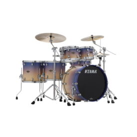 Tama 22" Starclassic Walnut/Birch 5-Piece Shell Pack - Satin Purple Atmosphere Fade